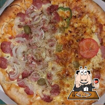 Peça diferentes variedades de pizza