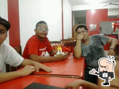 O interior do Mama Pizza