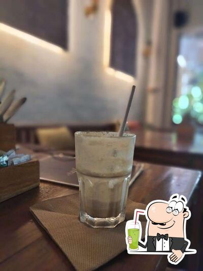 You can order a drink from the menu