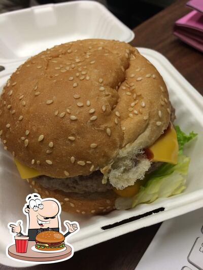 Essayez un hamburger à Engineering Café