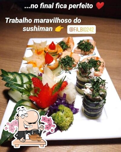 Comida em Banzai Sushi & Crêperie