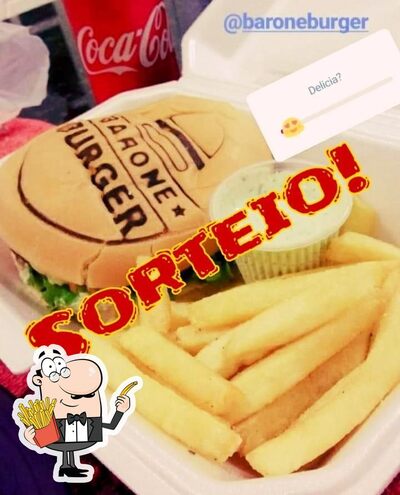 Prove batatas fritas no Barone Burger Ijuí RS