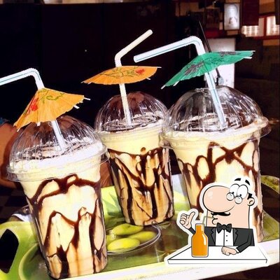 Enjoy a beverage at Goluptious