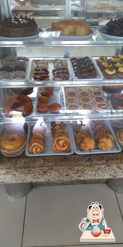 Padaria Pão da Praia provê uma seleção de pratos doces