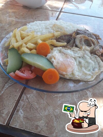 Platos en Restaurante João Cara Limpa