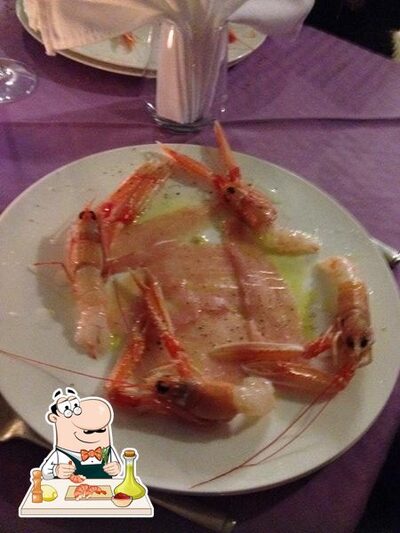 Scegli tra i molti prodotti di cucina di mare disponibili al ristorante belvedere