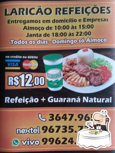 Titio Refeições oferece uma seleção de pratos doces