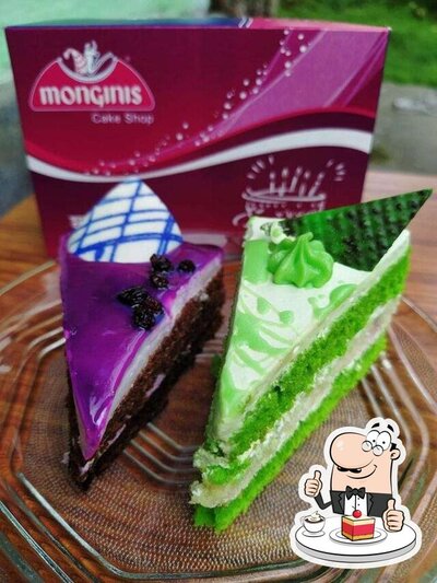 Monginis Cake Shop provides a range of sweet dishes