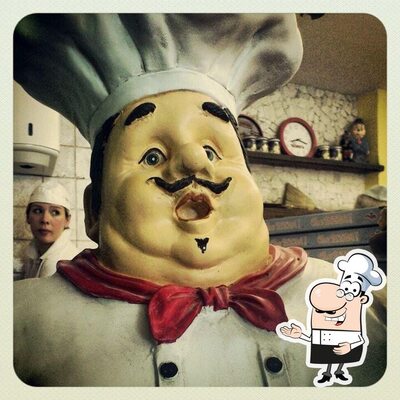 Lo chef del ristorante