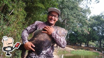 Descubra a área externa do Pesqueiro agamenon p