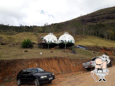 Veja a parte externa do BELEZA DA SERRA