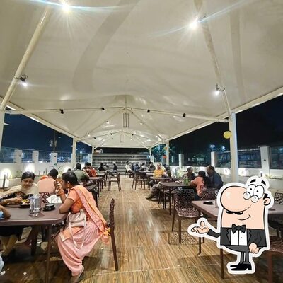 The interior of Mission Shakti Cafe