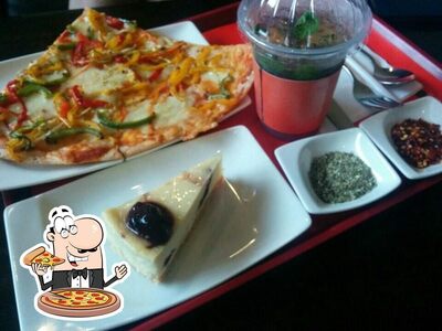 At Java+, you can try pizza