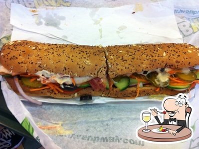 Plats à Subway