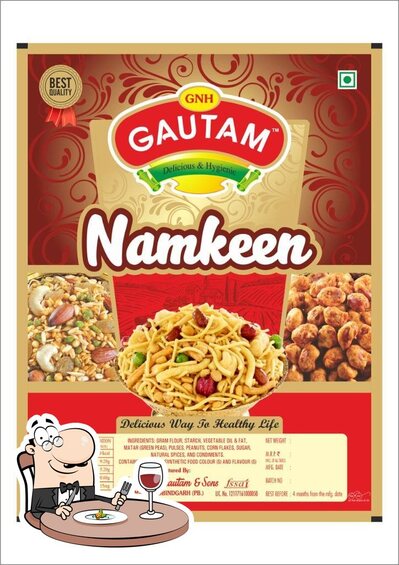 Food at Gautam Shop