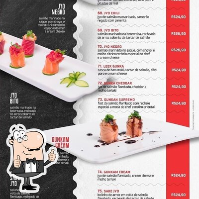 A publicidade apresenta informações sobre o Japa Konepoke