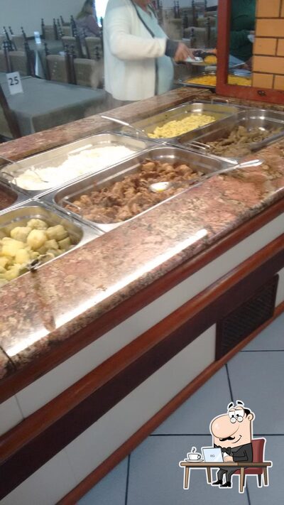 O interior do Costelão de Ipanema (em Pontal do Paraná)