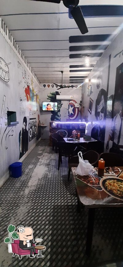 The interior of Laddi Fast Food