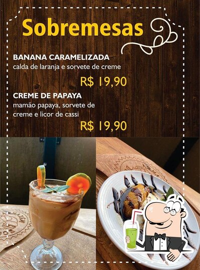 Hamburgueria Armazém Domingos fornece uma variedade de bebidas