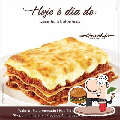 Os hambúrgueres do MousseCafe irão saciar diferentes gostos