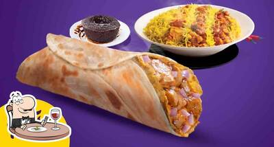Food at Faasos - Wraps, Rolls & Shawarma