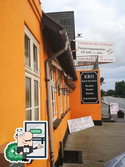 Jetez un coup d’œil à l'extérieur de Landevejskroen Lindelse (tidl. Lindelse Kro)
