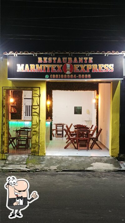 O interior do MARMITEX EXPRESS