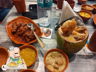 Food at Saptapadi Restaurant Puri
