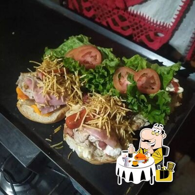 Comida em Quiosque beija flor