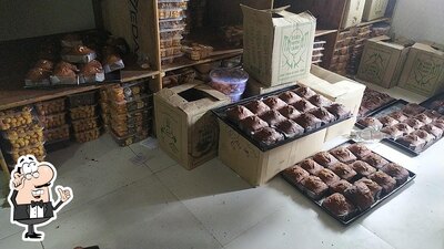 The interior of Mir bakery