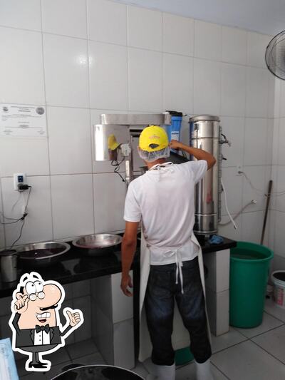 O interior do Ponto Do Açaí
