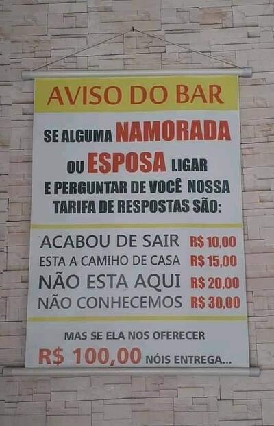 A publicidade apresenta informações sobre o Toca Do Coelho