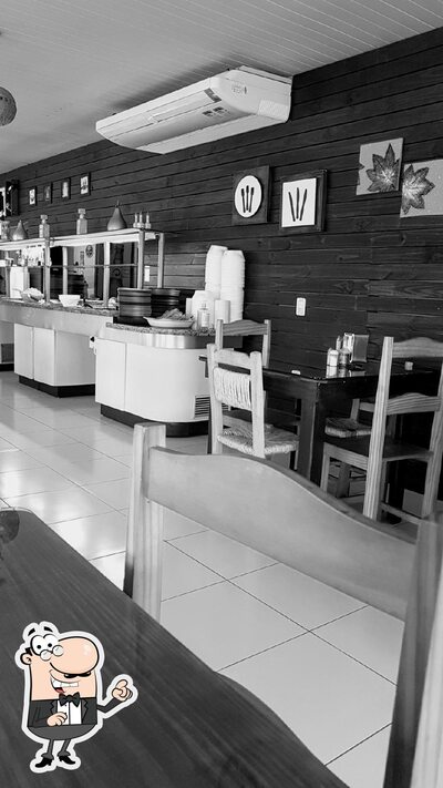 O interior do Restaurante San Duarte