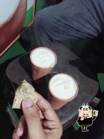 You can enjoy a drink from the menu