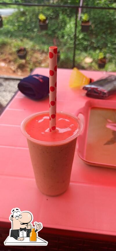 Enjoy a beverage at Caffeine Fix