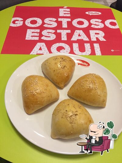 O interior do Kitutte Sucos e Salgados
