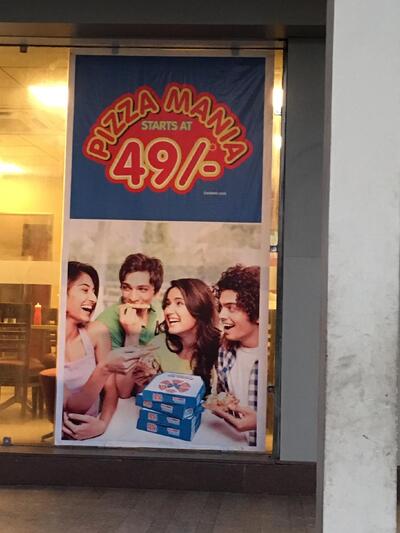 Read the information about Domino's Pizza