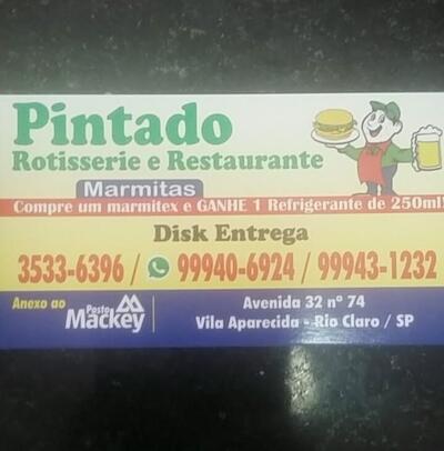O Pintado Rotisserie tem seu próprio respresentação visual
