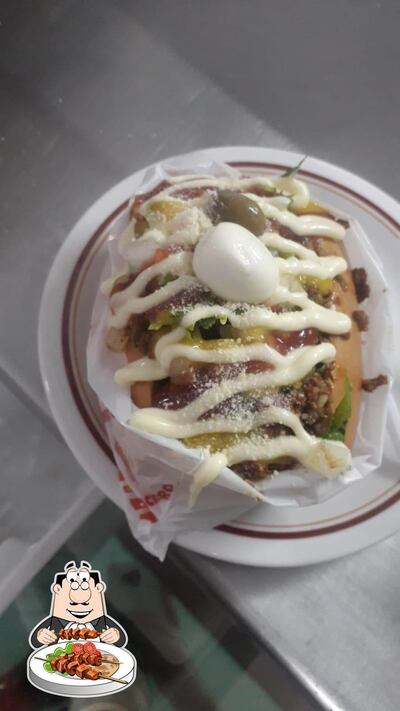 Comida em Cachorro quente do Jol