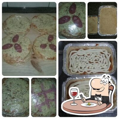 Platos en Pizza do Luiz