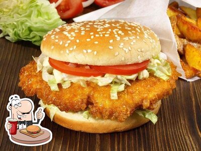 Commandez un hamburger à Elysées Chtoura Officiel