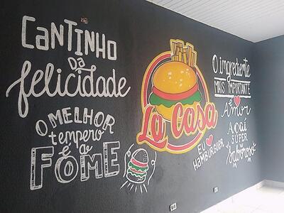 Aqui está a publicidade do La Casa