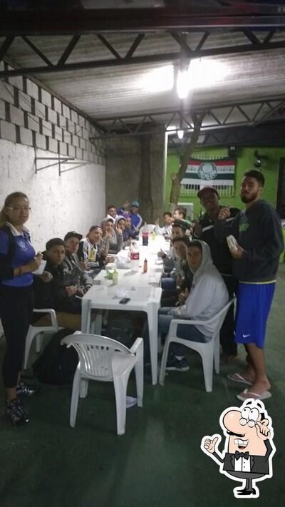 O interior do Magueta Lanches