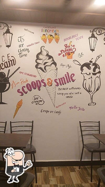 Check out how Happiness Ice-cream Parlour looks inside