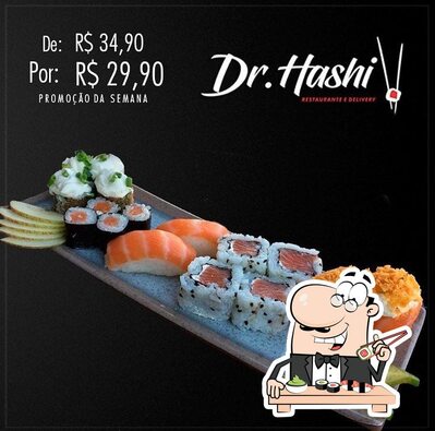 Presenteie-se com sushi no Dr. Hashi Rio Claro