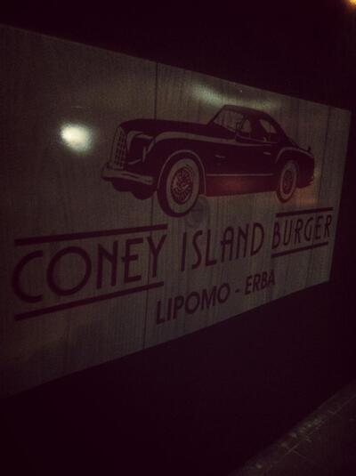 Il marchio di coney Island Burger