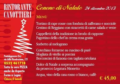 La pubblicità contiene informazioni su Ristorante Canottieri