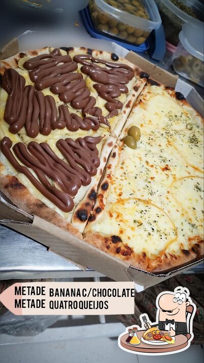 Escolha diferentes estilos de pizza