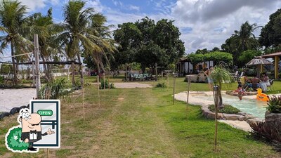 Desfrute da vista do exterior Rancho Bem Estar