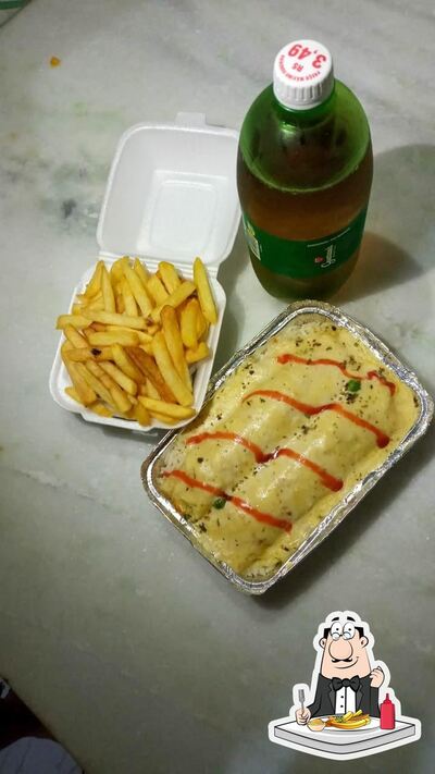 Você pode pedir fritas como acompanhamento ou lanche